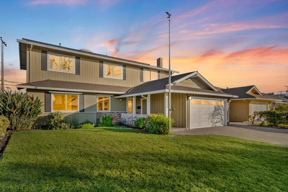 3258 Hilary Drive, San Jose, at dusk
