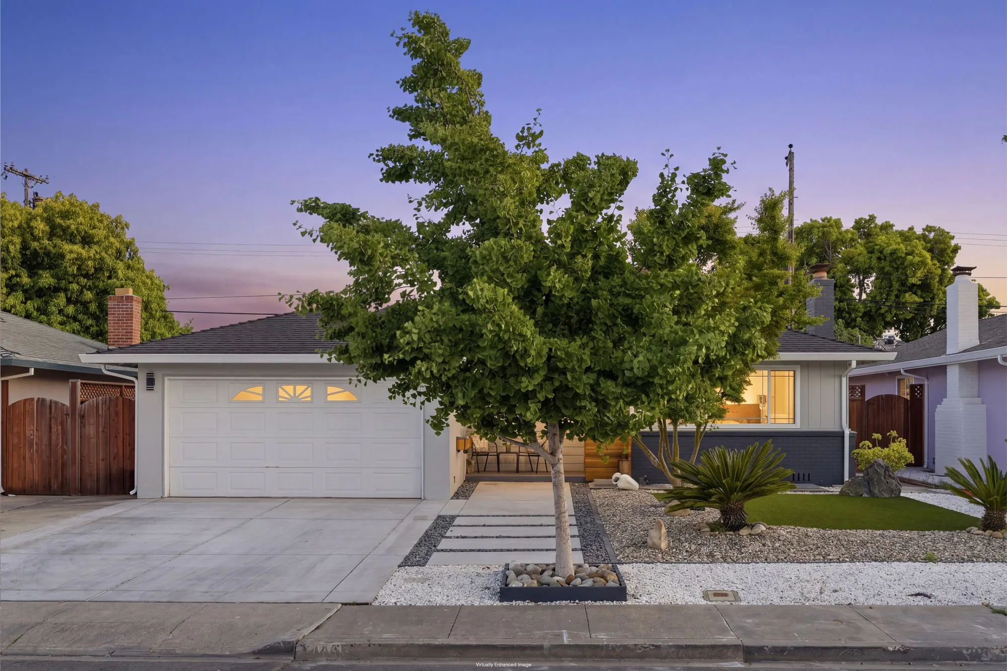 3446 Bonita Avenue, Santa Clara, at dusk